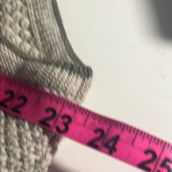 Vintage German made Cream Cable Knit Button-Up Vest - pure virgin wool - Picture 8 of 9